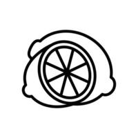 lemon icon vector design template simple and clean