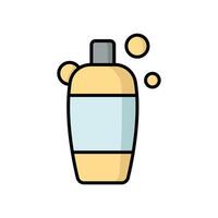 shampoo icon vector design template in white background