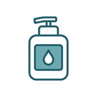 shampoo icon vector design template in white background