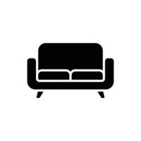 sofa icon vector design template in white background