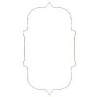 minimalist shape unique border frame png