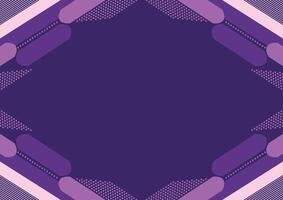 flat purple background abstract design vector