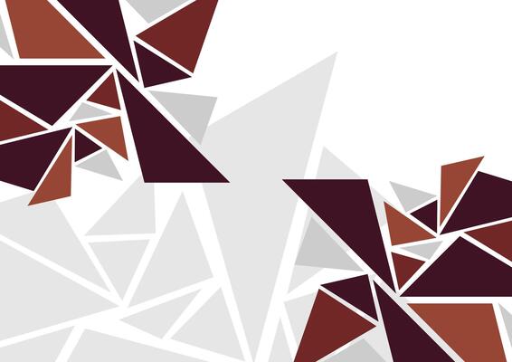 modern flat geometric background template