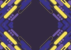 flat pallet color background design vector
