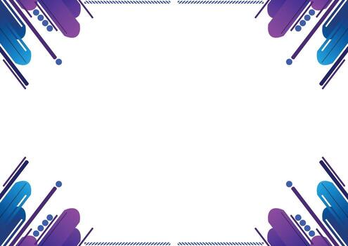 abstract geometric background with shapes vector