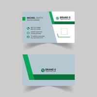 Modern, eye-catching creative design corporate business card template vector