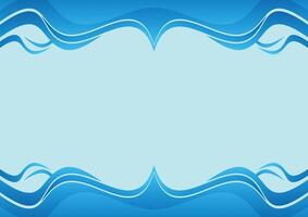 abstract wave background design vector