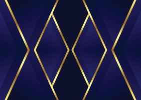 modern blue with luxury background vector
