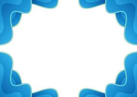 abstract blue gradient background design vector