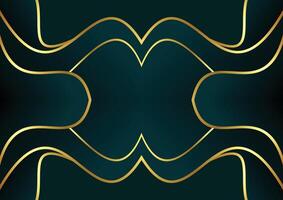 abstract tosca with luxury line background vector