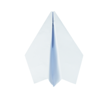 white paper plane origami isolated png