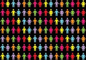Diversity Human Background vector