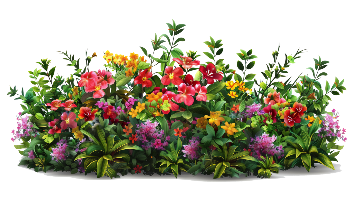 Cartoon Garden Background PNGs for Free Download