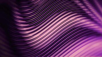 purple and black abstract background with wavy lines video