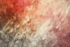 AI generated Warm Toned Abstract Grunge Background photo