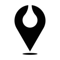 Geolocation icon in vector format.