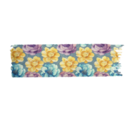 AI generated vintage masking tape png