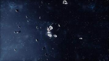 UFO Spaceship Hovering in the space video