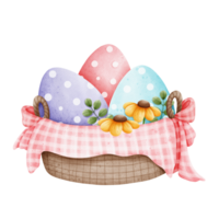 Pâques panier de joie png