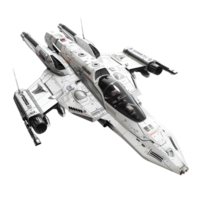 AI generated Spaceship Spacecraft Space Shuttle Starship No Background png