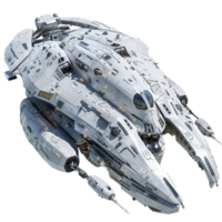 AI generated Spaceship Spacecraft Space Shuttle Starship No Background png