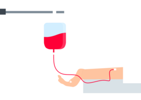 Blut Transfusion und Spende png