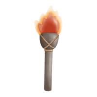 Torch on the beach png