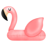 Flamingo rubber ring png