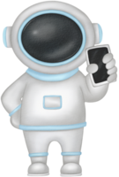 Astronaut cartoon Watercolor png