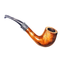 AI generated Smoking Pipe Illustration png