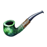 AI generated Smoking Pipe Illustration png