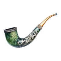 AI generated Smoking Pipe Illustration png