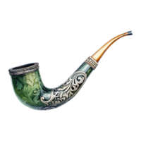 ai généré fumeur tuyau illustration png