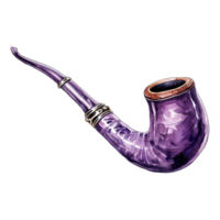 AI generated Smoking Pipe Illustration png