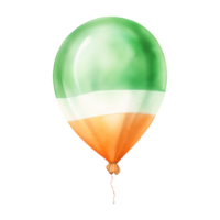 ai généré Saint patrick ballon illustration png