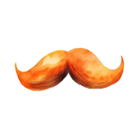 AI generated Leprechaun Mustache Illustration png
