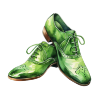 ai gegenereerd elf van Ierse folklore schoenen illustratie png