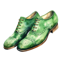 ai gegenereerd elf van Ierse folklore schoenen illustratie png