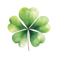 AI generated Clover Leaf Illustration png