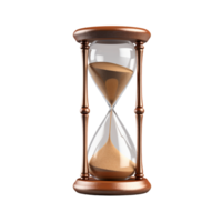 AI generated The Timeless Hourglass png