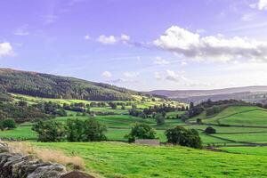 escénico paisaje foto en Yorkshire valles