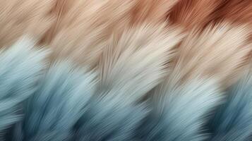 AI generated Modern and contemporary abstract fur pattern photo