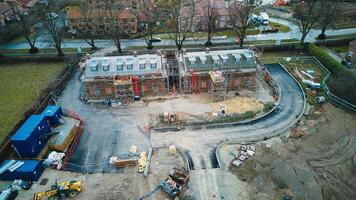 Aerial photo of a site in countryside