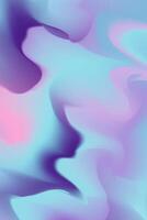 Vibrant Gradient Background. Blurred Color Wave. vector