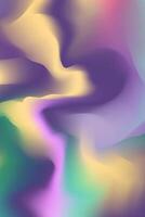 Vibrant Gradient Background. Blurred Color Wave. vector