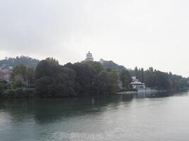 River Po in Turin photo