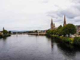 río ness en inverness foto