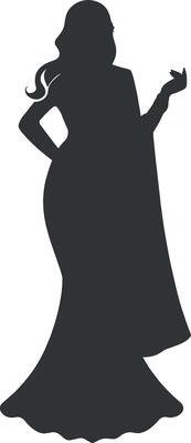 Woman silhouette (99377) Free SVG Download / 4 Vector