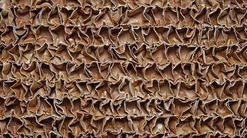 AI generated Brown cardboard texture background, a rustic canvas embodying natural charm and tactile warmth, Ai Generated. photo
