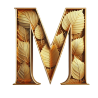 AI generated Isolated 3D Letter on a Clear PNG Canva